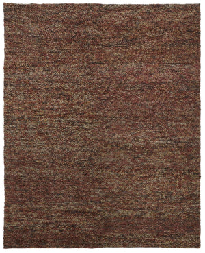 Berkeley Modern Eco Marled Bouclé Rug, Rust/Red-Brown, 3ft-6in x 5ft-6in