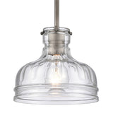 Orinoco 8'' Wide 1-Light Mini Pendant - Weathered Zinc