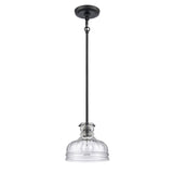 Orinoco 8'' Wide 1-Light Mini Pendant - Matte Black