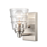 Pulsate 4.5'' Wide 1-Light Vanity Light - Satin Nickel