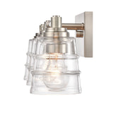 Pulsate 21.5'' Wide 3-Light Vanity Light - Satin Nickel