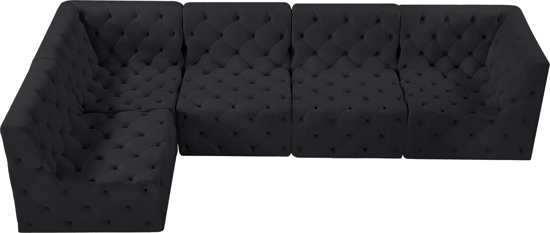 Meridian Furniture Tuft Sectional - Thumbnail 4