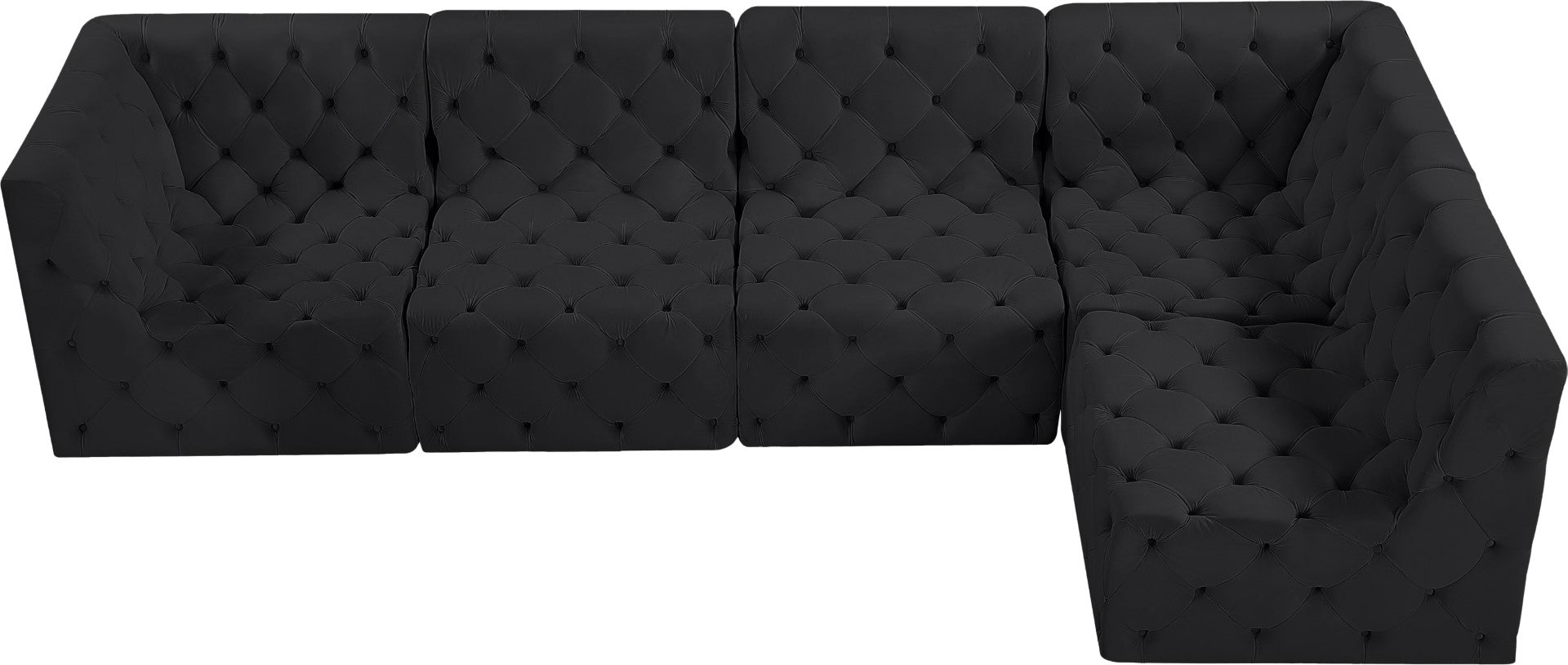 Meridian Furniture Tuft Sectional - Thumbnail 3