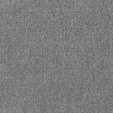 Beckham Linen Textured Fabric / Engineered Wood / Foam Contemporary Grey Durable Linen Textured Fabric Armless - 38" W x 38" D x 32.5" H