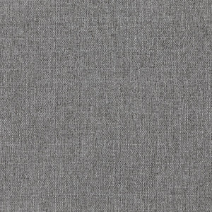 Beckham Linen Textured Fabric / Engineered Wood / Foam Contemporary Grey Durable Linen Textured Fabric Ottoman - 38" W x 37" D x 18" H