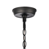 Tangent 12'' Wide 1-Light Pendant - Matte black