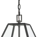 Tangent 16'' Wide 3-Light Pendant - Matte black