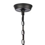 Tangent 16'' Wide 3-Light Pendant - Matte black