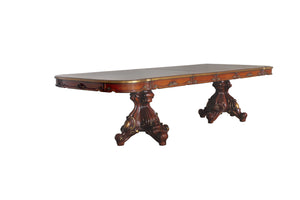 Picardy Transitional/Vintage Dining Table Honey Oak 68220-ACME