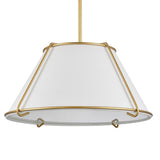 Regalia 18'' Wide 1-Light Pendant - Natural Antique Brass