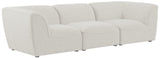 Miramar Linen Textured Fabric Contemporary Modular Sofa