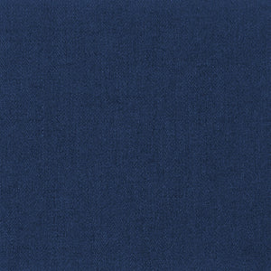 Miramar Linen Textured Fabric / Engineered Wood / Foam Contemporary Navy Durable Linen Textured Ottoman - 35" W x 35" D x 17.5" H