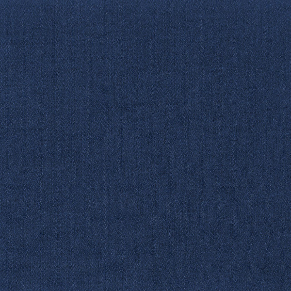 Miramar Linen Textured Fabric / Engineered Wood / Foam Contemporary Navy Durable Linen Textured Ottoman - 35" W x 35" D x 17.5" H