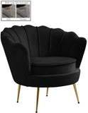 Gardenia Velvet Contemporary Chair