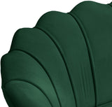 Gardenia Velvet / Engineered Wood / Metal / Foam Contemporary Green Velvet Chair - 32" W x 31" D x 31" H