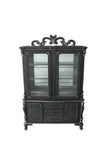 House Delphine Transitional Hutch & Buffet Charcoal Finish 68834-ACME