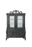 House Delphine Transitional Hutch & Buffet Charcoal Finish 68834-ACME