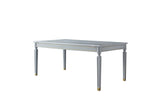 House Marchese Transitional Dining Table Pearl Gray Finish 68860-ACME