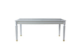 House Marchese Transitional Dining Table Pearl Gray Finish 68860-ACME