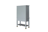 House Marchese Transitional Cabinet Pearl Gray Finish 68865-ACME