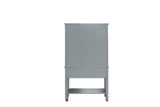 House Marchese Transitional Cabinet Pearl Gray Finish 68865-ACME