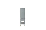 House Marchese Transitional Cabinet Pearl Gray Finish 68865-ACME