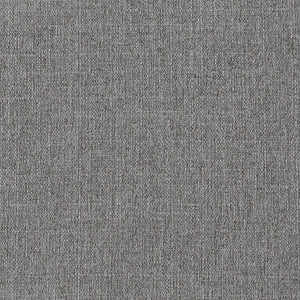Mackenzie Linen Textured Fabric / Engineered Wood / Foam Contemporary Grey Durable Linen Textured Ottoman - 40" W x 40" D x 18.5" H