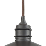 Spindle Wheel 10'' Wide 1-Light Mini Pendant - Oil Rubbed Bronze