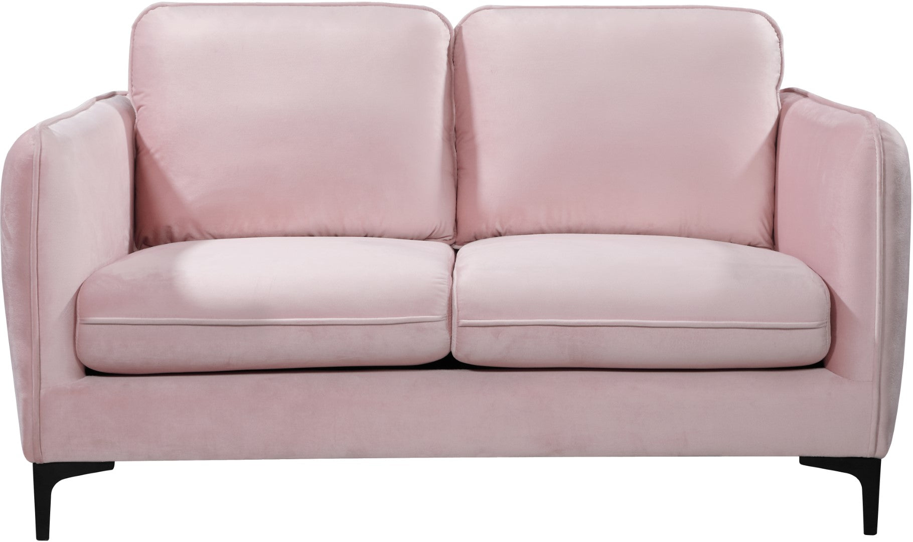 Poppy Velvet Loveseat - Thumbnail 2