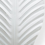 Palm Sconce - White