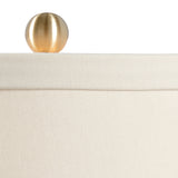 Banded Lamp - Cream