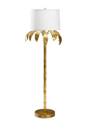 Palm Floor Lamp - Gold