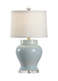 Lumberton Vase Lamp - Blue
