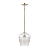 Konis 10'' Wide 1-Light Mini Pendant - Satin Nickel