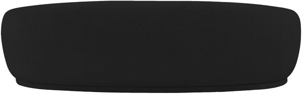 Hyde Boucle Fabric / Engineered Wood / Foam Contemporary Black Boucle Fabric Sofa - 89.5" W x 38" D x 27.5" H
