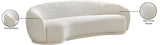 Hyde Boucle Fabric / Engineered Wood / Foam Contemporary Cream Boucle Fabric Sofa - 89.5" W x 38" D x 27.5" H