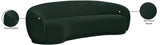 Hyde Boucle Fabric / Engineered Wood / Foam Contemporary Green Boucle Fabric Sofa - 89.5" W x 38" D x 27.5" H