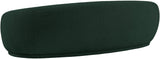 Hyde Boucle Fabric / Engineered Wood / Foam Contemporary Green Boucle Fabric Sofa - 89.5" W x 38" D x 27.5" H