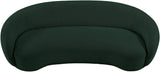 Hyde Boucle Fabric / Engineered Wood / Foam Contemporary Green Boucle Fabric Sofa - 89.5" W x 38" D x 27.5" H