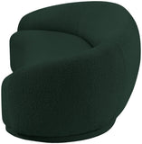 Hyde Boucle Fabric / Engineered Wood / Foam Contemporary Green Boucle Fabric Sofa - 89.5" W x 38" D x 27.5" H