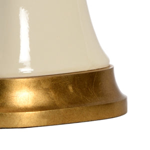 Hopper Lamp - Cream