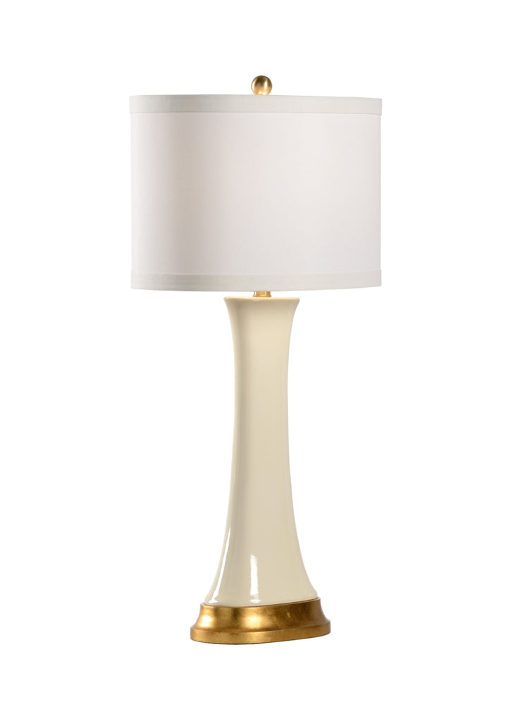 Hopper Lamp - Cream