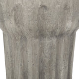 Noble House Delphinus Indoor Contemporary Lightweight Concrete Accent Side Table