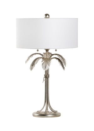 Fine Palm Lamp - Silver