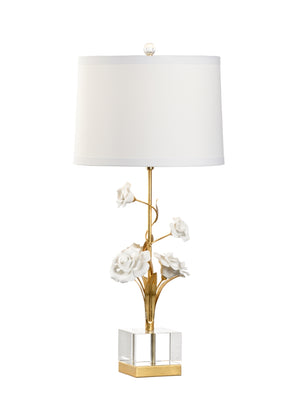 Large Rose Lamp