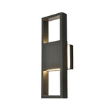 Reflection Point 15'' HighLED Outdoor Sconce - Matte Black