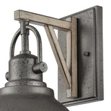North Shore 12.25'' High 1-Light Outdoor Sconce - Iron