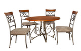 Hamilton 5Pc Stationary Dining Set 