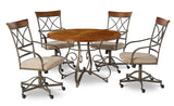 Hamilton 5Pc Swivel Dining Set