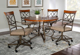 Hamilton 5Pc Swivel Dining Set